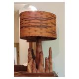 MCM Cypress Knee Wood Lamp