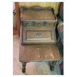MCM Side Table with Drawer & Compartment