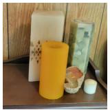 Collection of Candles-Sand Cast Candle