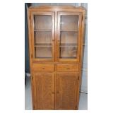 Vintage LT. Oak #3067 Kitchen Hutch