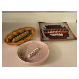 Collection of Ceramic MCM Ashtrays