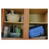Collection of Plastic- Dip & Vegetable Storage