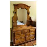 7  Drawer Dresser with Mirror