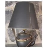 Vintage Ceramic Kettle Style Table Lamp