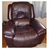 La-z-boy Brown Leather Recliner Chair