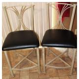 3pc Wrought Iron Chairs