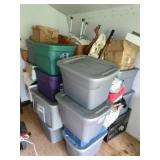 Back Corner Contents of Shed