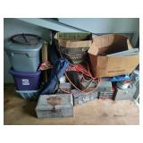 Corner of Shed with Garage Items