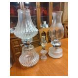 3 Oil Lamps