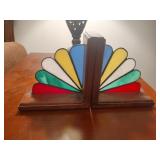 Stained Glass Bookends