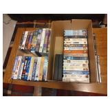 Collection of VHS & DVDs