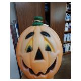 Vintage Halloween Pumpkin Blow Mold
