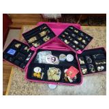 Caboodles Box Full of Costume Jewelry