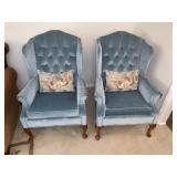 2 Status by Rowe Wingback Chairs