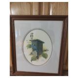 "Bluebirds" Print Signed by RJ McDowell
