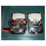 2 Triplett Model 310 Multi Meters