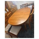 Dining Table and 6 Chairs - Read Details
