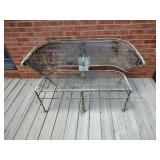 Metal Outdoor Bench