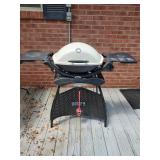 Weber Grill on Stand
