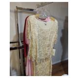 Vintage Beaded Top & Skirt Sets