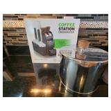 Coffee Station Organizer and Ice Bucket