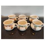 6 Vintage Soup Bowls