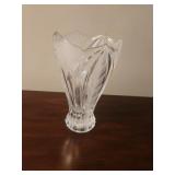 Vtg. Beyer Novelette Leaded Glass Vase