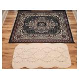 Two Floor Rugs 23"x49" and 49.5"x64"