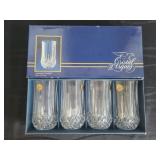 4 Longchamp Crystal Tumblers by Cristal d