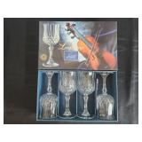 4 Longchamp Crystal Liqueur by Cristal d