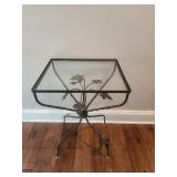 Decorative Glass Table 15"x12"x24"