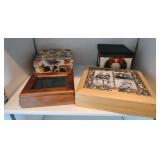 Assortment of Storage Boxes