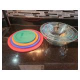 Set of 4 Pyrex Bowls