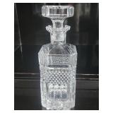 Crystal Decanter 10" Tall