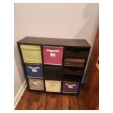 3x3 Organizer w/Fabric Bins 36