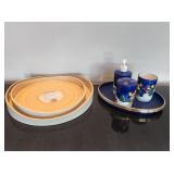 Serving Trays and Bathroom Organizer