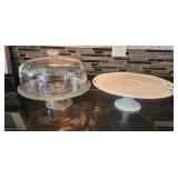 2 Cake Plates