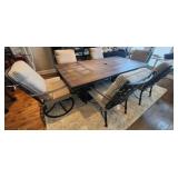 Woodhaven Patio Chairs and Table 42