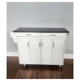 Kitchen Cart on Wheels 45