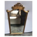 Gold Framed Decorative Wall Mirror, 47ï¿½23 Inches