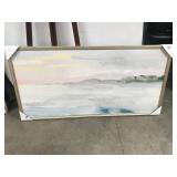 Framed Landscape Painting by Everhome, 60ï¿½30