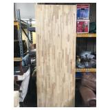 Wood Panel Board, 36.25ï¿½1.25ï¿½96.75, Stained Surfac