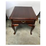 Mahogany Queen Anne Style Side Table