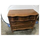 Ash Chest of Drawers with Three Drawers