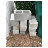 Collection of Concrete Blocks and Pavers