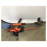 Black+Decker 20V Cordless Trimmer and Hedge Kit