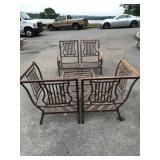 Brown Jordan Metal Patio Furniture Set