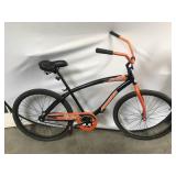 Magna Rip Curl Black and Orange Cruiser Bicycle