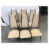 Set of Six Howell Metal Furniture Co. Dining Chair