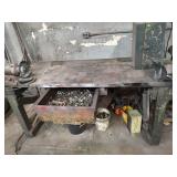 Work Table & Contents Underneath - Read Details